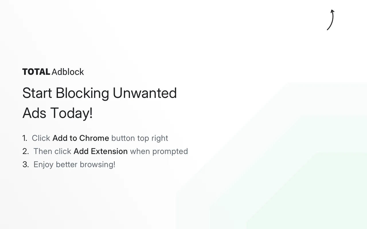 Total Adblock website allowlist and acceptable ads controls